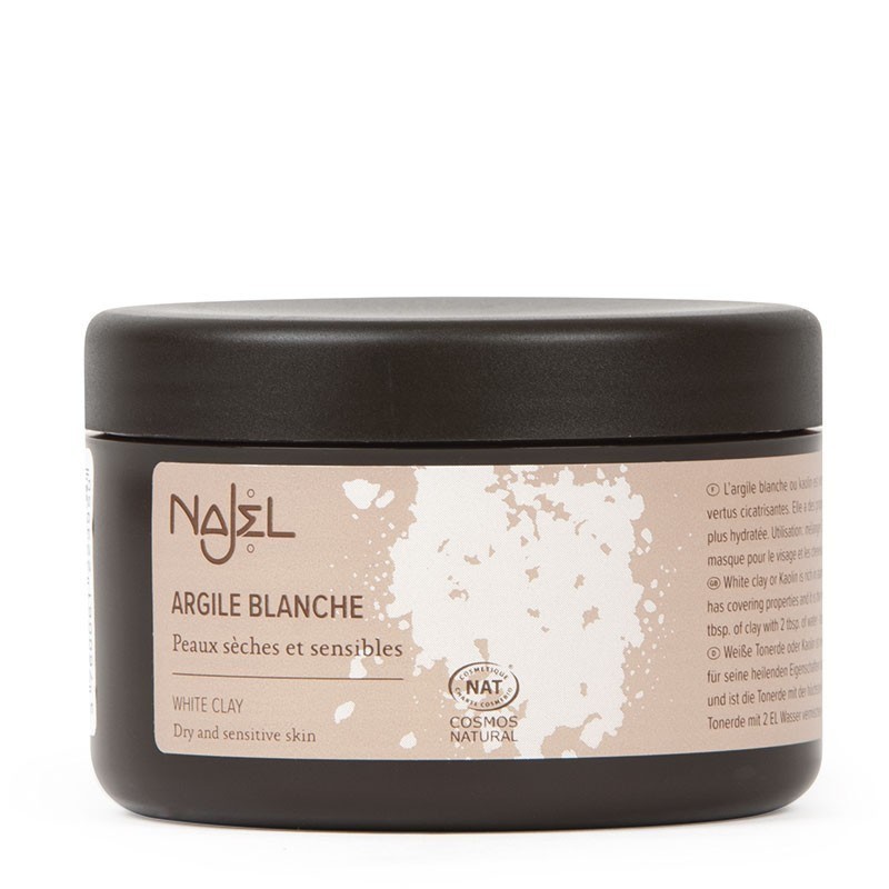 White clay 90 g - Argile blanche - kaolin - Najel