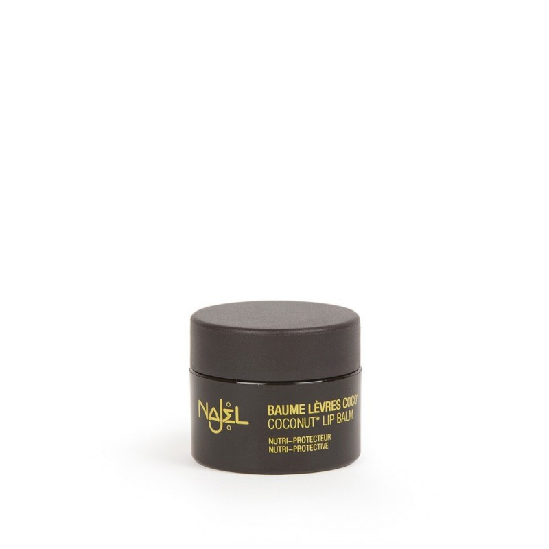 Balsamo labbra al cocco 10 ml - Baume à lèvres coco - Najel Balsamo labbra al cocco 10 ml - Baume à lèvres coco - Najel