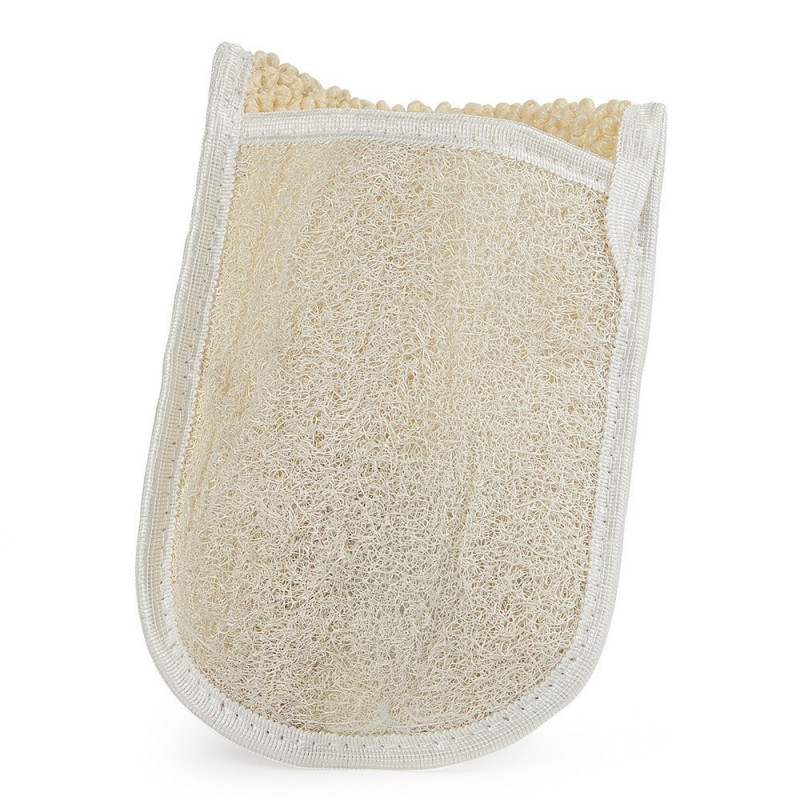 Natural loofah glove - gant loofah - Najel