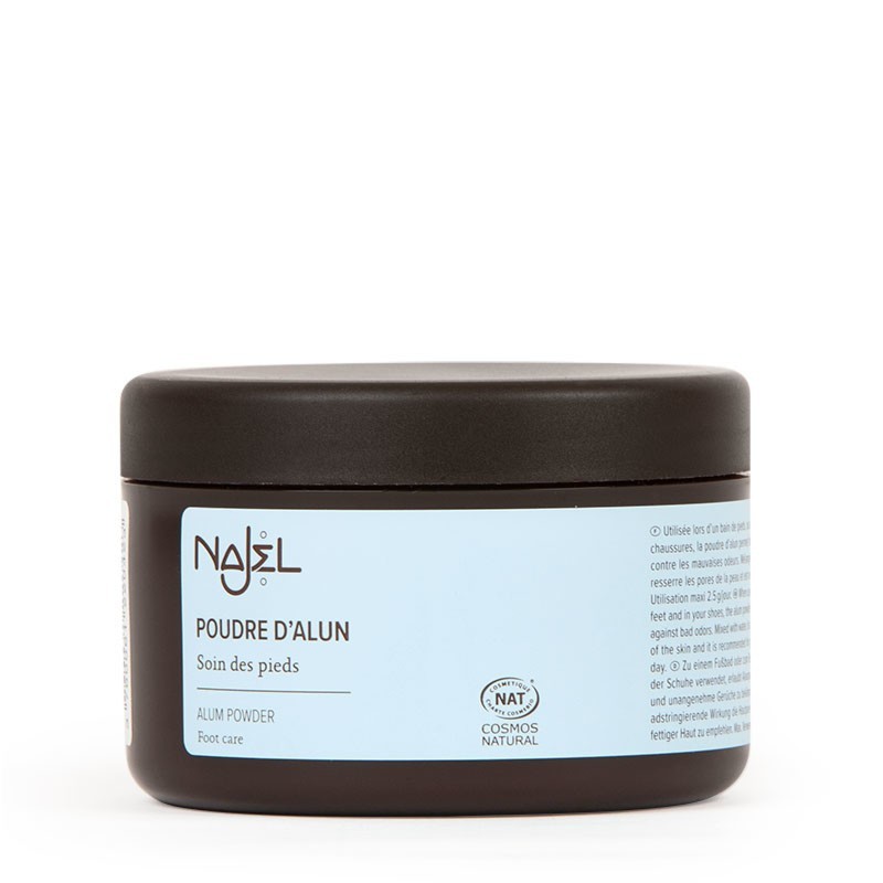 Allume di rocca in polvere 150 g - Poudre d'alun - Najel Allume di rocca in polvere 150 g - Poudre d'alun - Najel