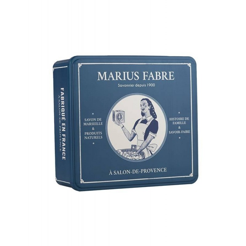 Nature large tin gift box - Boîte métal coffret "Nature" - Marius Fabre