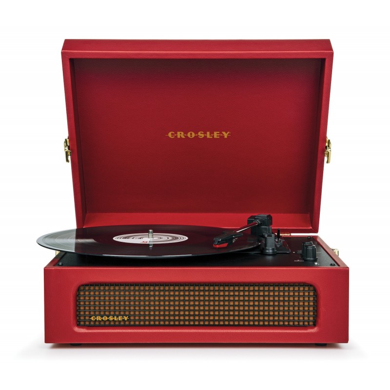 Crosley Voyager Burgundy Red Crosley Voyager Burgundy Red