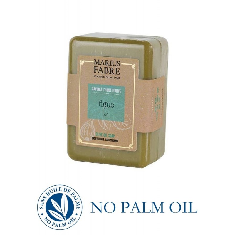 Sapone puro di Marsiglia al fico saponetta 150 g all'olio d'oliva Le Bien-être di Marius Fabre Sapone puro di Marsiglia al fico saponetta 150 g all'olio d'oliva Le Bien-être di Marius Fabre