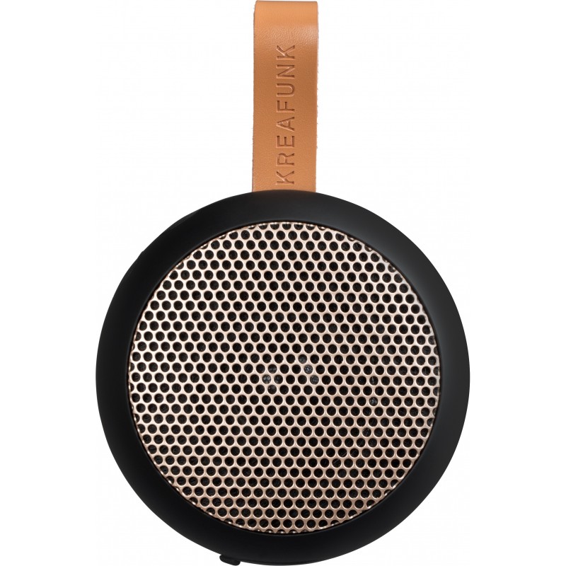 Kreafunk aGo Black mini altoparlante wireless nero con microfono di Kreafunk Kreafunk aGo Black mini altoparlante wireless nero con microfono di Kreafunk