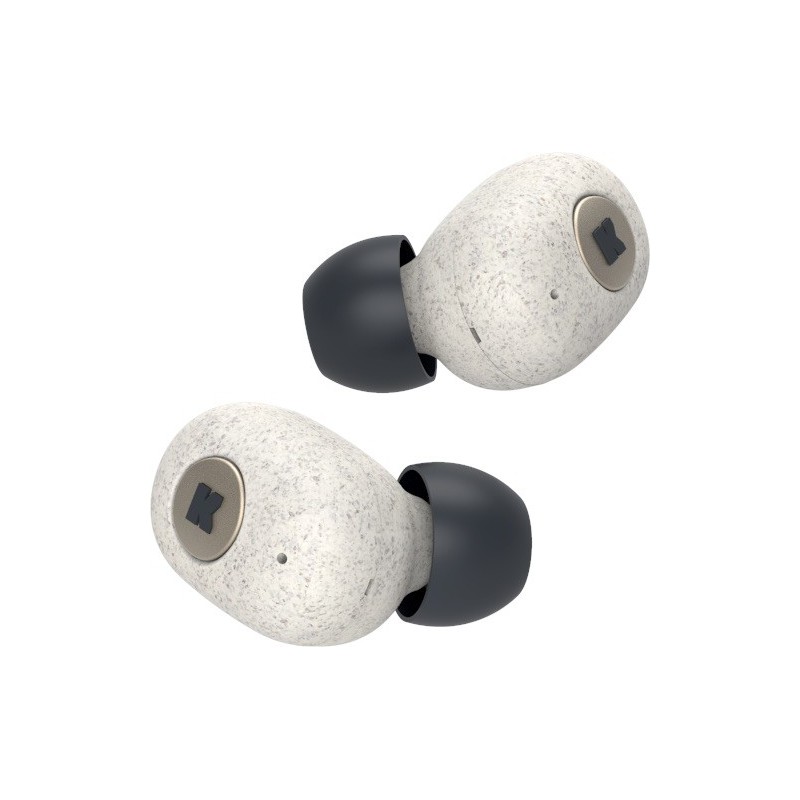 Kreafunk aBean Care wheat fiber wireless earbuds with charging case from Kreafunk