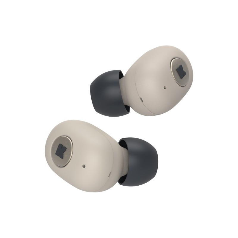 Kreafunk aBean Ivory Sand wireless earbuds with charging case by Kreafunk