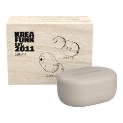Kreafunk aBean Ivory Sand auricolari wireless con custodia di ricarica da Kreafunk