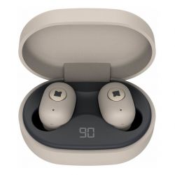 Kreafunk aBean Ivory Sand wireless earbuds with charging case by Kreafunk