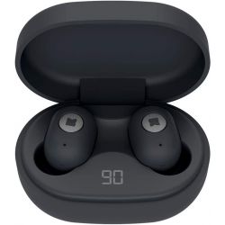 Kreafunk aBean Black wireless earbuds with charging case by Kreafunk