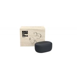 Kreafunk aBean Black wireless earbuds with charging case by Kreafunk