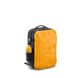 ICONIC backpack  yellow - recycled material semi-rigid backpack - Crash Baggage