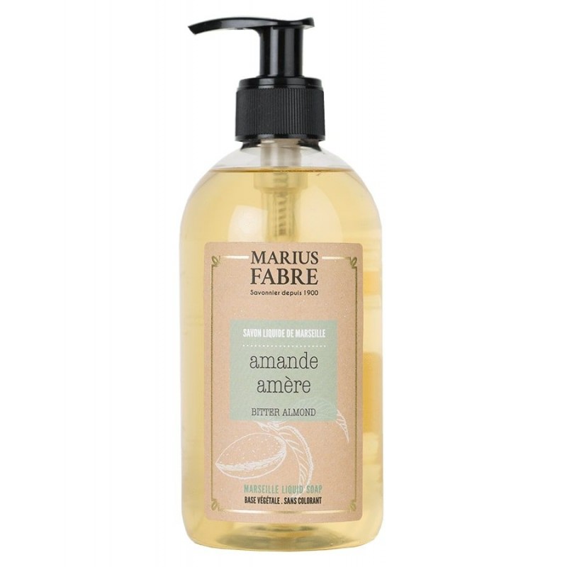 Marius Fabre 400 ml bitter almond Marseille liquid soap Le Bien-être