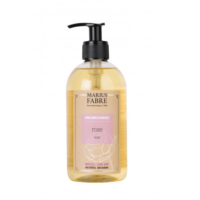 Marius Fabre 400 ml sapone liquido di Marsiglia rosa Le Bien-être