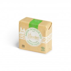 Sweet almond organic certified Marseille soap 100 g La Corvette