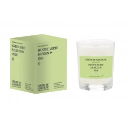 Spearmint Sauvignon Anise candle Cirerie de Gascogne