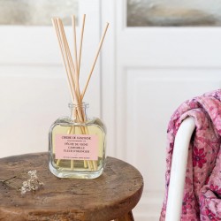 Vine peach camomile orange blossom home fragrance Cirerie de Gascogne