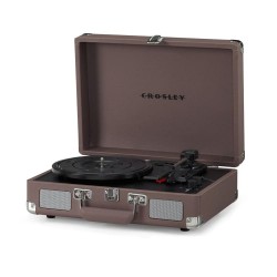 Crosley Cruiser Plus purple ash suitcase bluetooth turntable