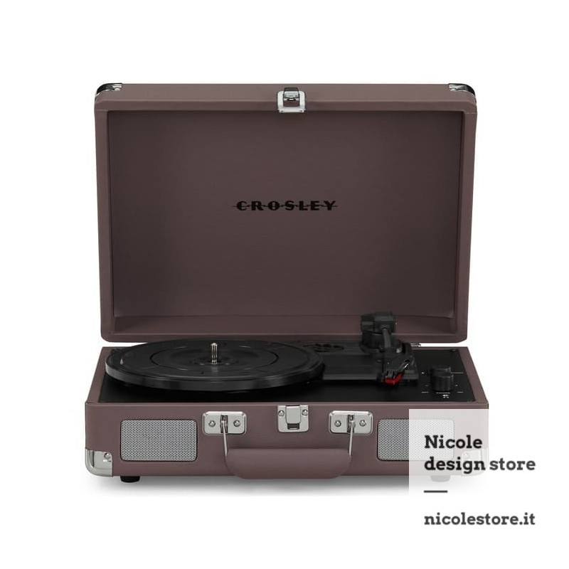 Crosley Cruiser Plus purple ash suitcase bluetooth turntable