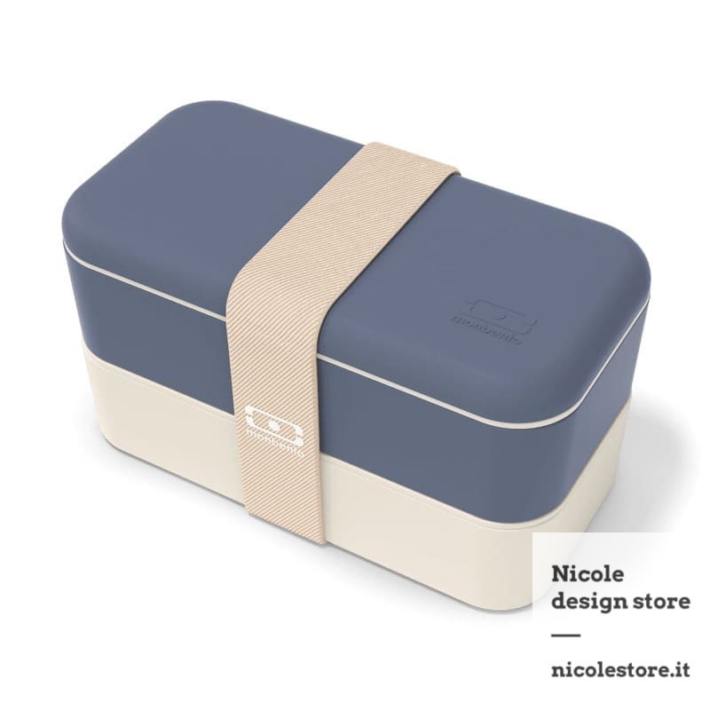 Set Lunch Box 2 Contenitori Cibo Alimenti Porta Vivande Pranzo + Borsa  Ufficio