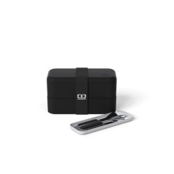 Monbento Set MB Original and MB Slim Box black Onyx