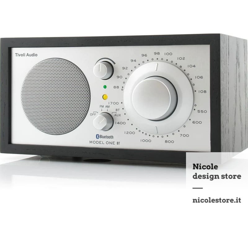 Tivoli Model One BT frassino nero e argento black ash silver Tivoli Model One BT frassino nero e argento black ash silver