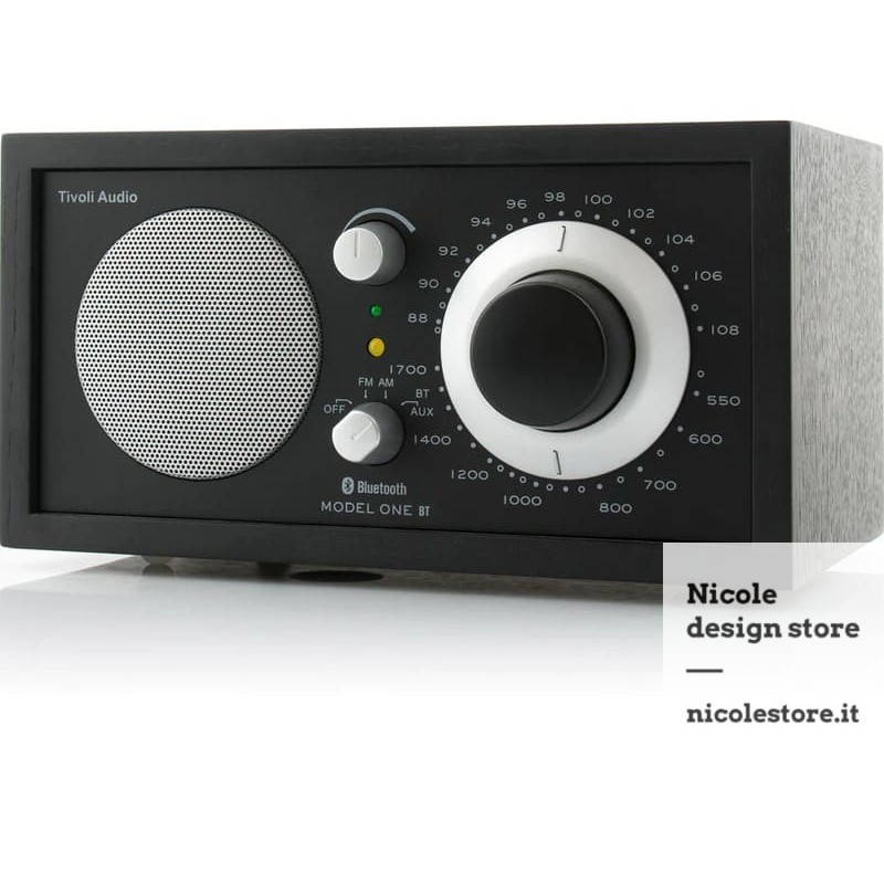 Tivoli Model One BT frassino nero black ash black silver Tivoli Model One BT frassino nero black ash black silver