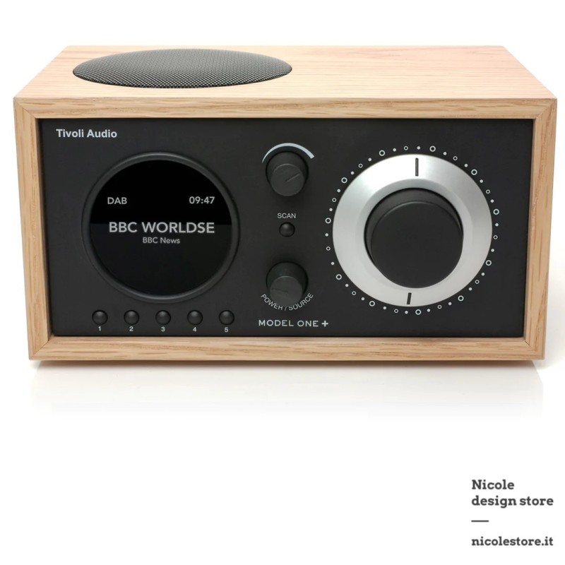 Tivoli Model One + quercia e nero oak black Tivoli Model One + quercia e nero oak black