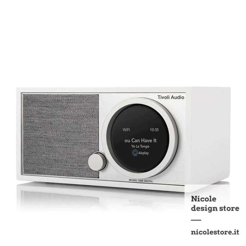 Tivoli Model One Digital bianco e grigio white grey (Gen. 2)