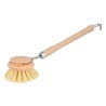 Interchangeable natural fiber dishwashing laundry brush with handle selezione Nicole