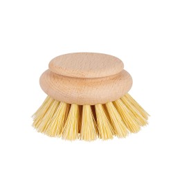 interchangeable natural fiber dishwashing laundry hand brush or spare for handle selezione Nicole