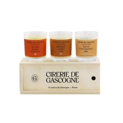 Autumn collection tasting and candle discovery box Cirerie de Gascogne