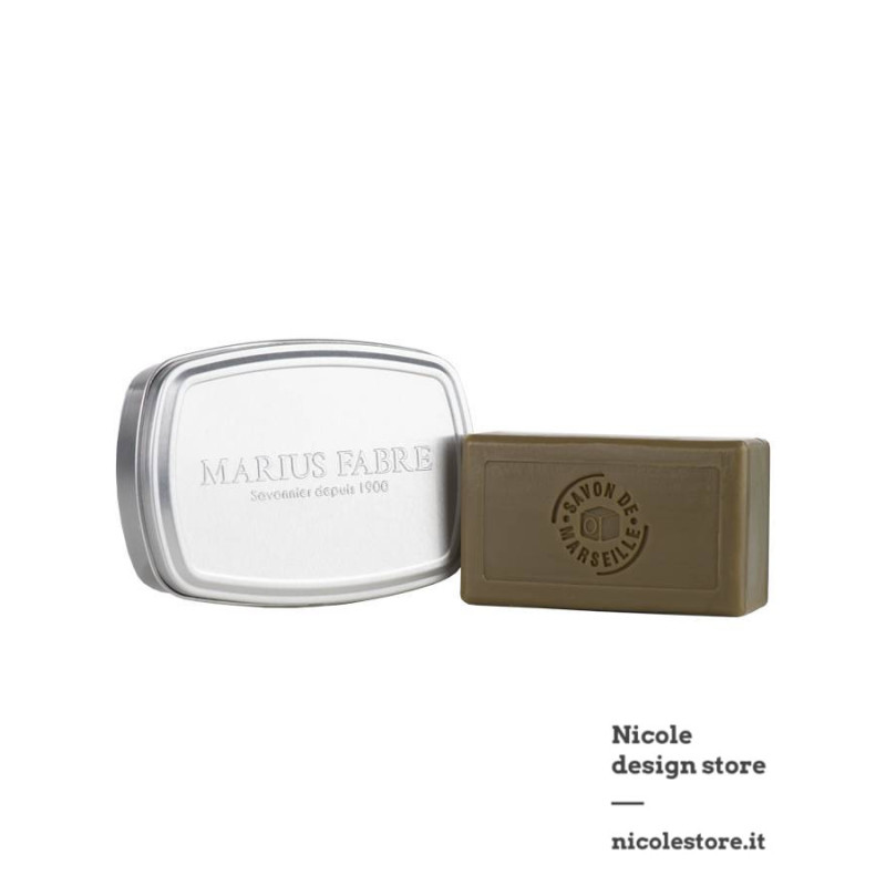 Marius Fabre 2 x 100 g olive oil green Marseille soap refill set Marius Fabre 2 x 100 g olive oil green Marseille soap refill set