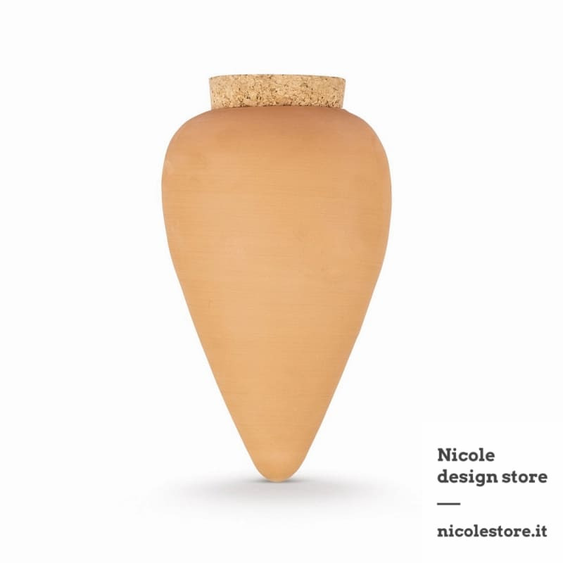 olla terracotta al naturale irrigatore selezione nicole