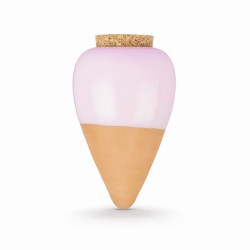 olla terracotta smaltata lavanda irrigatore selezione nicole