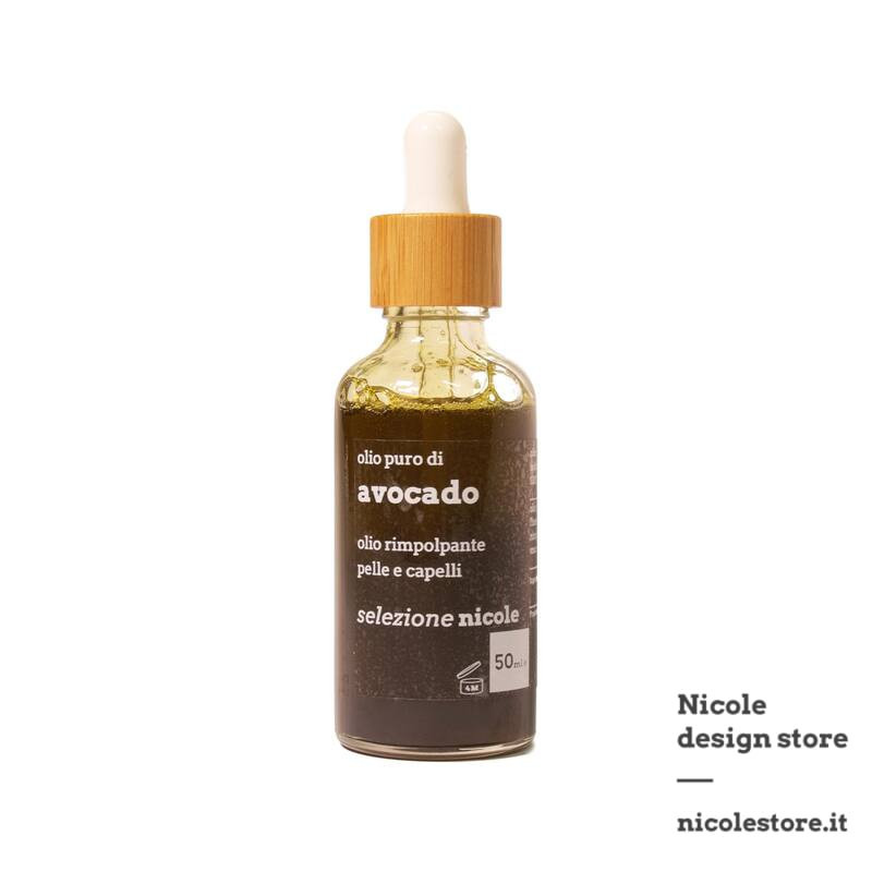 pure avocado oil 50 ml selezione nicole