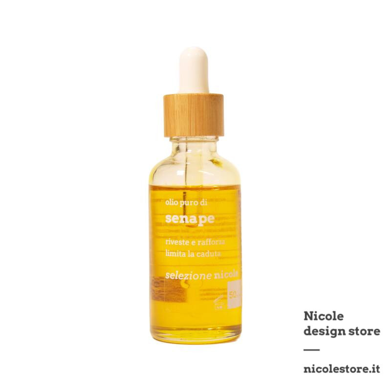 olio di senape puro 50 ml selezione nicole