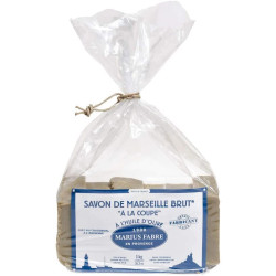 Fette di sapone di Marsiglia all'olio d'oliva in sacchetto da 1 Kg Marius Fabre