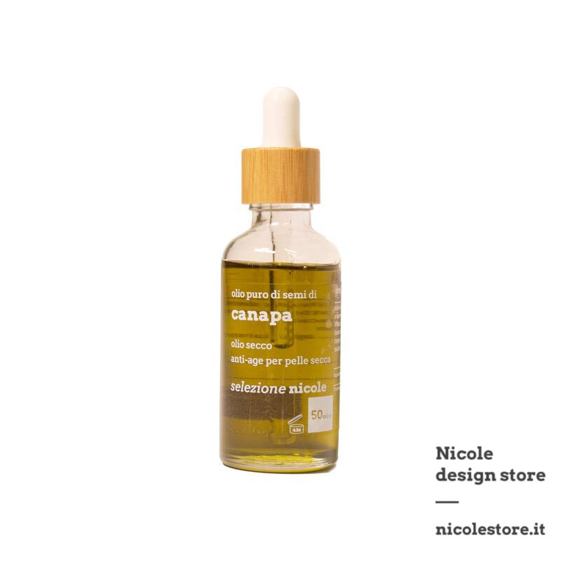 olio di canapa puro 50 ml selezione nicole