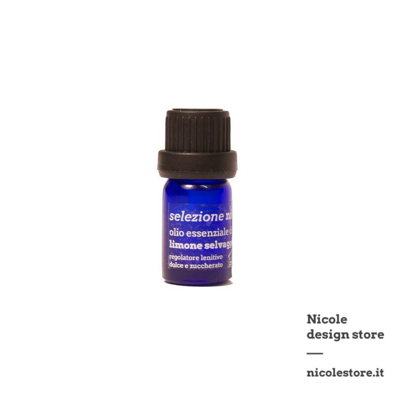 olio essenziale di limone selvatico 5 ml selezione nicole