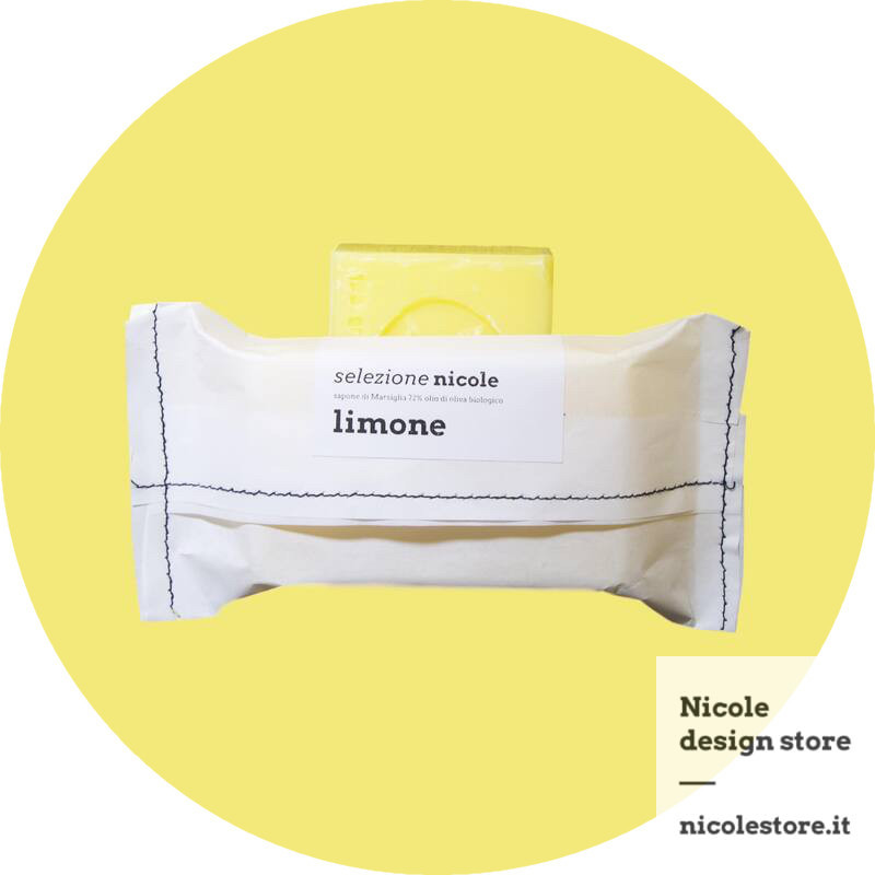 lemon scented Marseille soap 100 g selezione nicole
