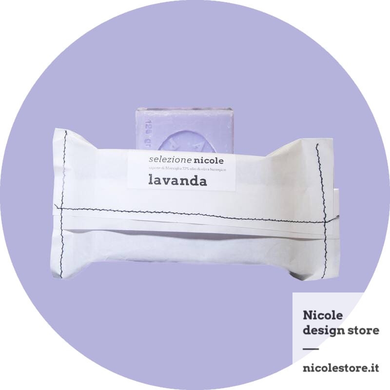 sapone di Marsiglia alla lavanda 100 g selezione nicole sapone di Marsiglia alla lavanda 100 g selezione nicole