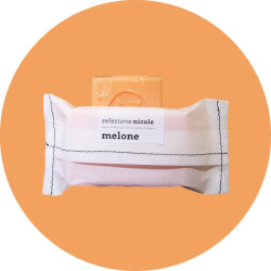 melon scented Marseille soap 100 g selezione nicole
