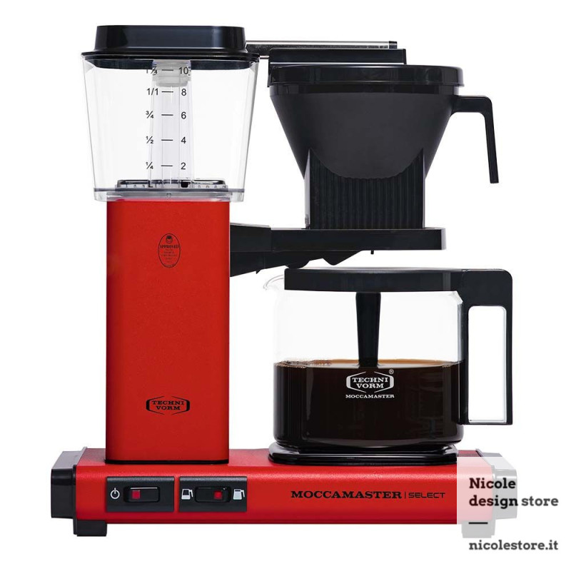 Moccamaster KBG select brick red rosso mattone Moccamaster KBG select brick red rosso mattone