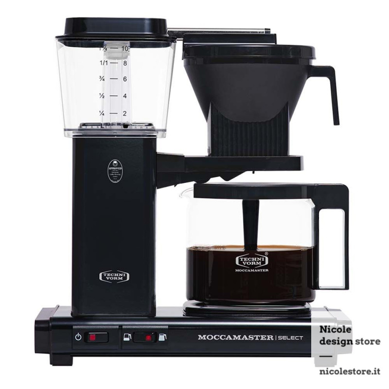 Moccamaster KBG select black nero