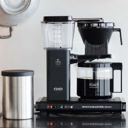Moccamaster KBG select matt black nero opaco