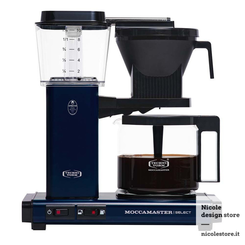 Moccamaster KBG select midnight blue blu notte