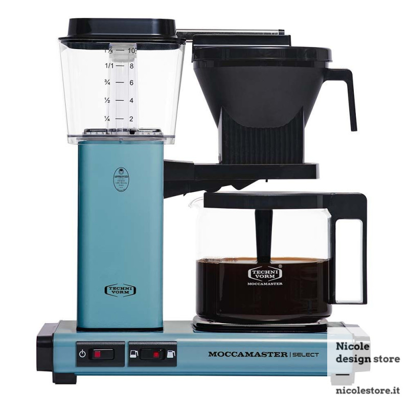 Moccamaster KBG select pastel blue azzurro pastello Moccamaster KBG select pastel blue azzurro pastello