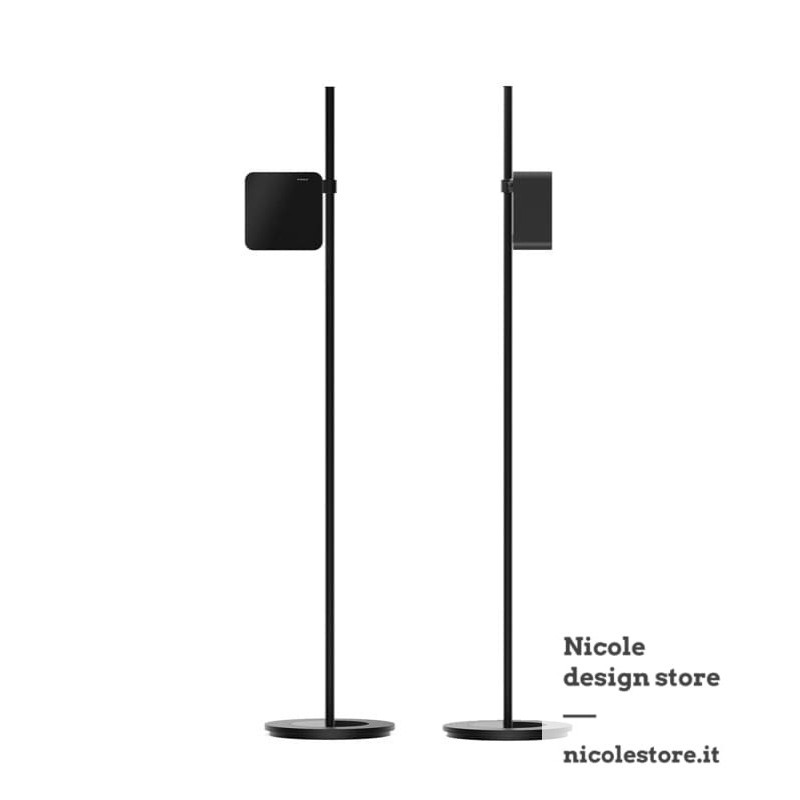 Braun Audio LE03 schwarz | black | nero + floor stand coppia stereo DUO COMBO Braun Audio LE03 schwarz | black | nero + floor stand coppia stereo DUO COMBO