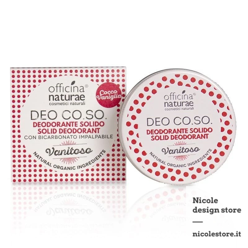 Officina Naturae deodorante solido vanitoso Deo CO.SO. 50 ml Officina Naturae deodorante solido vanitoso Deo CO.SO. 50 ml