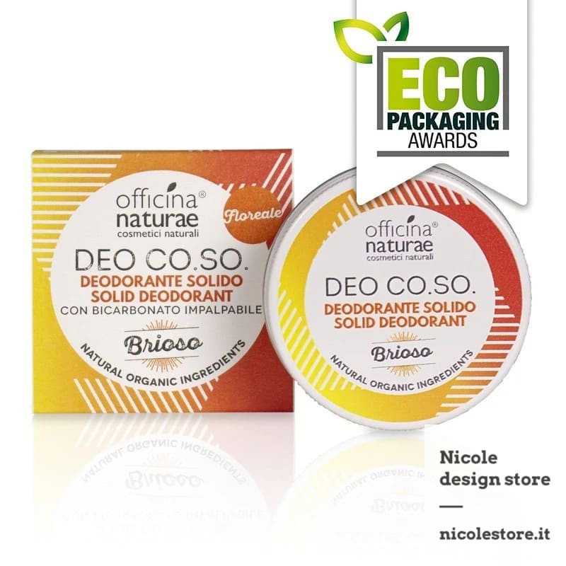 Officina Naturae Deo CO.SO. brioso verve 50 ml solid deodorant